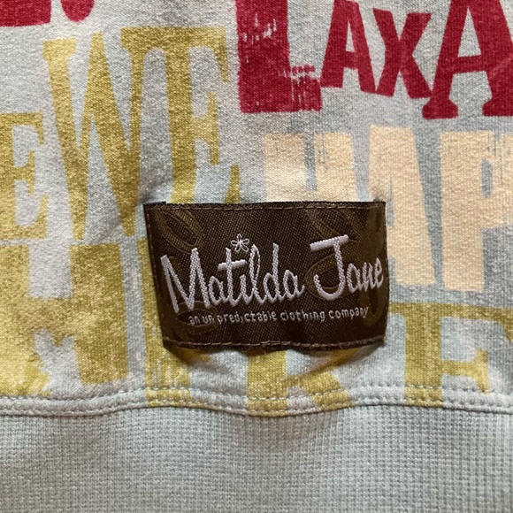 Matilda Jane Hoodie Sweatshirt-Size 6 - Picture 4 of 5